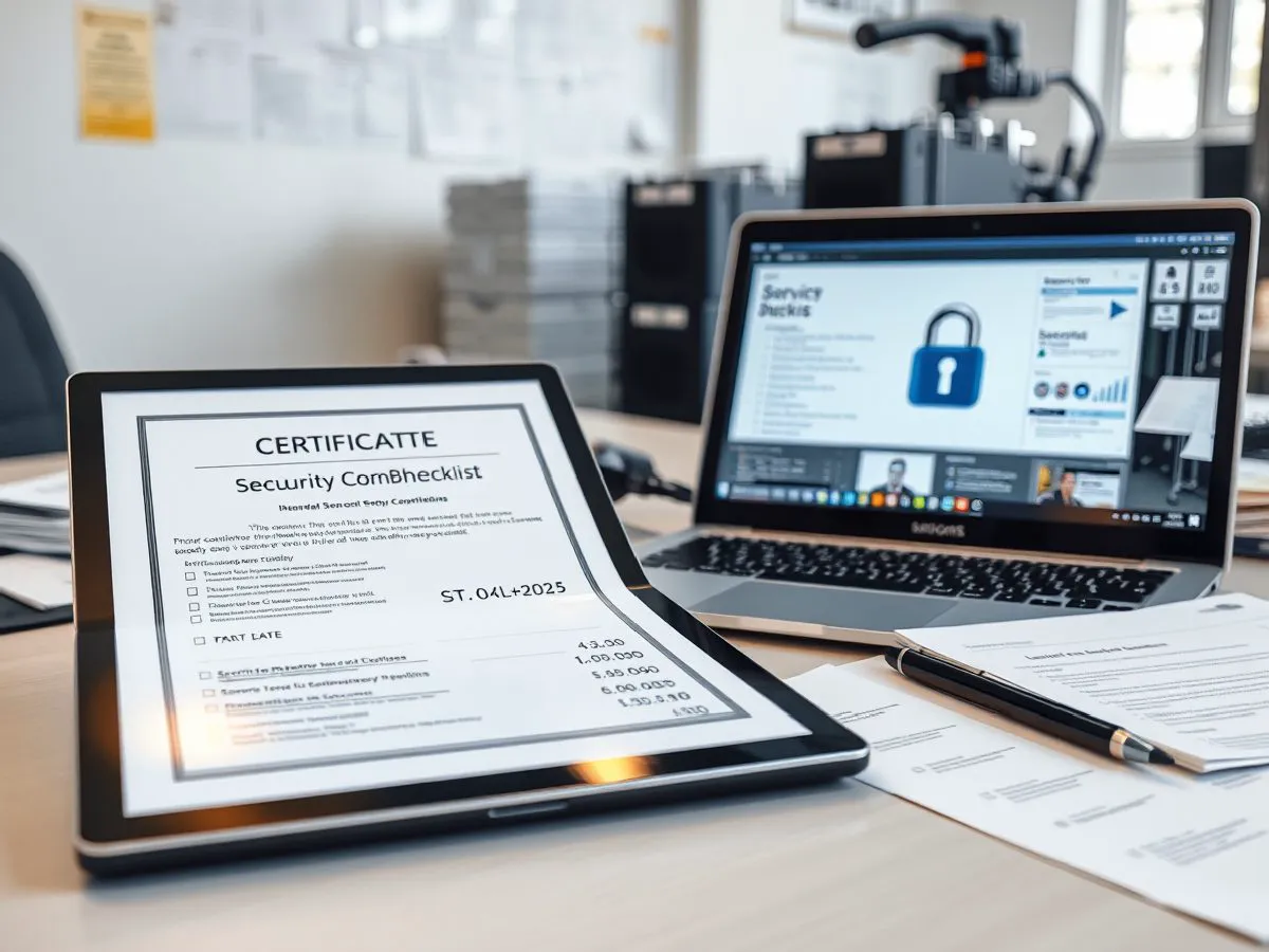 ISO 27001认证证书与信息安全合规场景